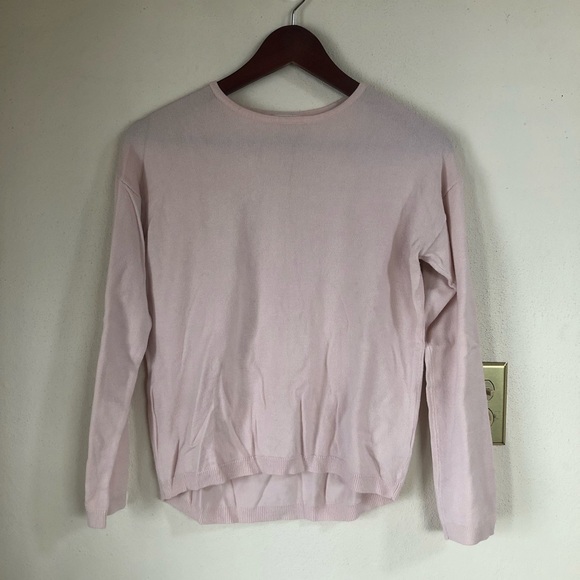 Zara Other - Zara Girls Kids Zipper Back Pink Sweater Shirt